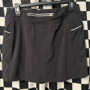Athleta Black Performance Skort